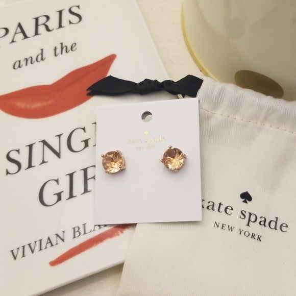 kate spade Jewelry - Kate Spade Light Peach Stud Earrings kate spade Jewelry - Kate Spade Light Peach Stud Earrings